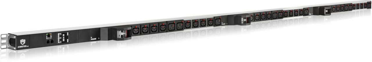 WISAR 19Zoll PDU E3METER® Intelligent Power Strip Zero-U, 22kW