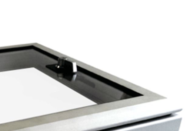 WISAR Gehäusetechnik Aluminium-Aufsatzfenster