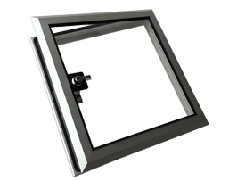 WISAR Gehäusetechnik Aluminium-Aufsatzfenster
