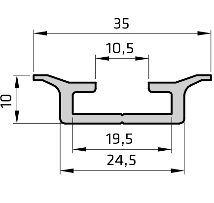 <strong>N162&nbsp;APPARATESCHIENE</strong><br><strong>N162&nbsp;RAIL POUR APPAREILS</strong>