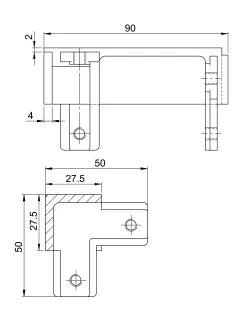 <strong>N130 ECKSTUECK 90MM SPEZ</strong><br><strong>N130 PIÈCE D'ANGLE 90MM SPEZ</strong>